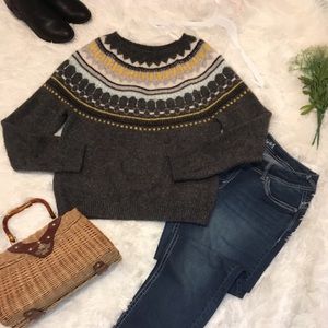 Gap Fair Isle Sweater - large